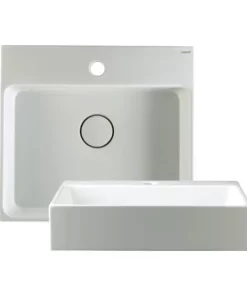 Lavabo CAESAR LF5253 Treo Tường/Đặt Bàn - 6 Lavabo CAESAR LF5253 Treo Tường/Đặt Bàn - 5