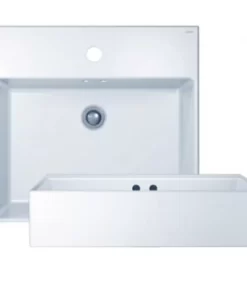 Lavabo CAESAR LF5263 Treo Tường/Đặt Bàn - 6 Lavabo CAESAR LF5263 Treo Tường/Đặt Bàn - 5
