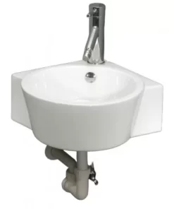 Lavabo Góc CAESAR LF5238 Treo Tường - 5