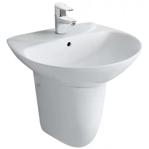 Chậu Rửa Lavabo INAX L-285V/L-288VC Kèm Chân Ngắn Treo Tường - 1