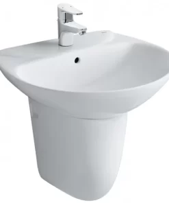 Chậu Rửa Lavabo INAX L-285V/L-288VC Kèm Chân Ngắn Treo Tường - 8 Chậu Rửa Lavabo INAX L-285V/L-288VC Kèm Chân Ngắn Treo Tường - 7