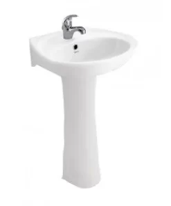 Lavabo VIGLACERA BS409/VI1T Treo Tường Kèm Chân Dài - 6 Lavabo VIGLACERA BS409/VI1T Treo Tường Kèm Chân Dài - 5