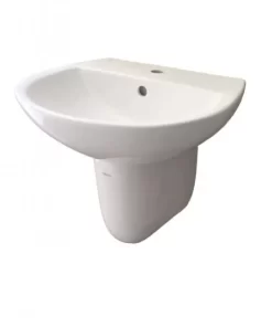 Lavabo VIGLACERA V36 Treo Tường Kèm Chân Ngắn - 6 Lavabo VIGLACERA V36 Treo Tường Kèm Chân Ngắn - 5
