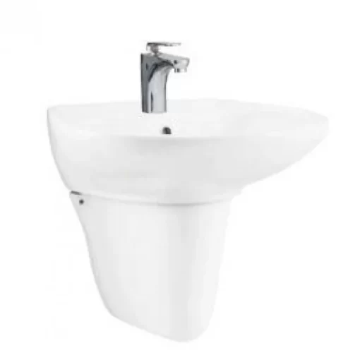 Lavabo VIGLACERA V39 Treo Tường Kèm Chân Ngắn - 1