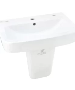 Lavabo VIGLACERA V50 Treo Tường Kèm Chân Ngắn - 6 Lavabo VIGLACERA V50 Treo Tường Kèm Chân Ngắn - 5