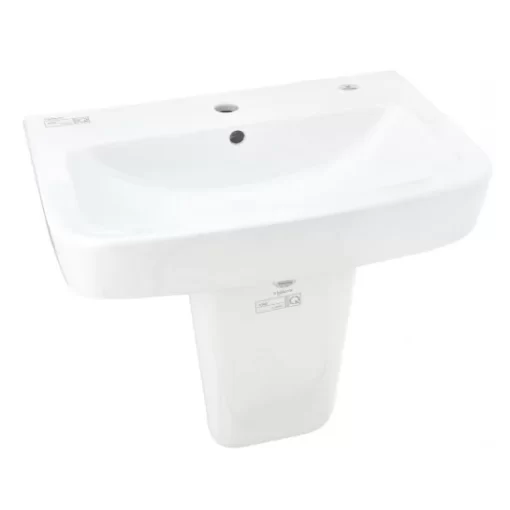 Lavabo VIGLACERA V50 Treo Tường Kèm Chân Ngắn - 3