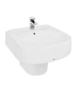 Chậu Rửa Mặt Lavabo TOTO LHT767CR#XW Treo Tường Chân Ngắn