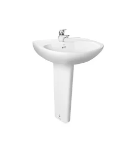 Chậu Rửa Mặt Lavabo TOTO LHT239CR#W Treo Tường Chân Ngắn
