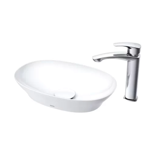 Chậu Rửa Mặt TOTO LT4724#XW Đặt Bàn - 3