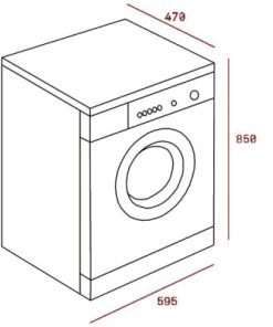 Máy Giặt Teka TKX3 1260 40874061 - 6 Máy Giặt Teka TKX3 1260 40874061 - 5