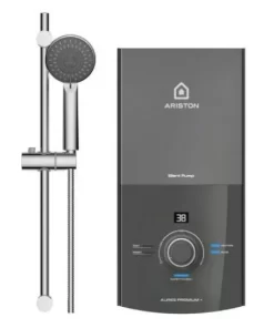 Máy Nước Nóng ARISTON AURES PREMIUM+ 4.5 Trực Tiếp Không Bơm Màu Đen