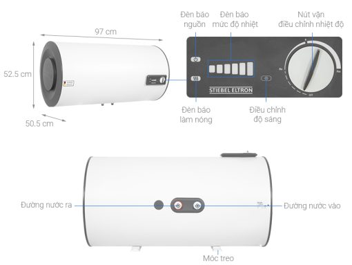 Máy Nước Nóng Gián Tiếp STIEBEL ELTRON ESH 100 H Plus T - 3