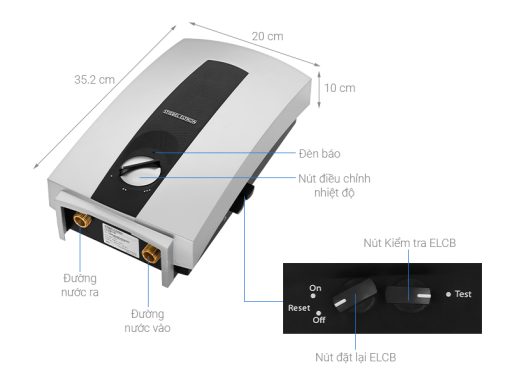 Máy Nước Nóng Trực Tiếp STIEBEL ELTRON DHC 6 EC - 3