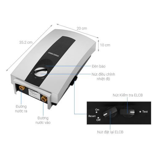 Máy Nước Nóng Trực Tiếp STIEBEL ELTRON DHC 8 EC - 3