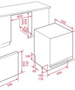 Máy Rửa Chén Teka DW8 59 FI 40716200 - 5