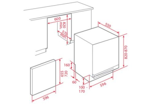 Máy Rửa Chén Teka DW8 59 FI 40716200 - 3