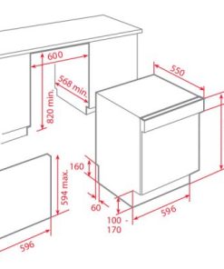 Máy Rửa Chén Teka DW8 60S 40716160 - 5
