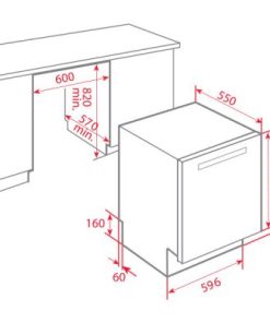 Máy Rửa Chén Teka DW8 80 FI 40716240 - 5