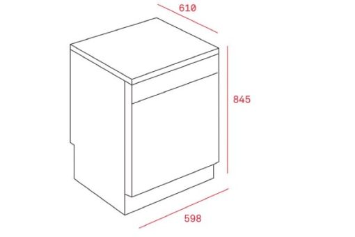 Máy Rửa Chén Teka LP8 820 40782360 - 3