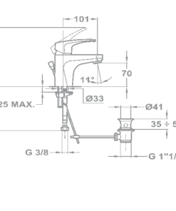 Vòi Lavabo Teka MB2 4034202 - 5