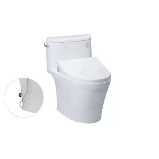 Bồn Cầu TOTO MS887RE4#XW1 Khối Nắp Rửa Cơ TCW1211A - 3