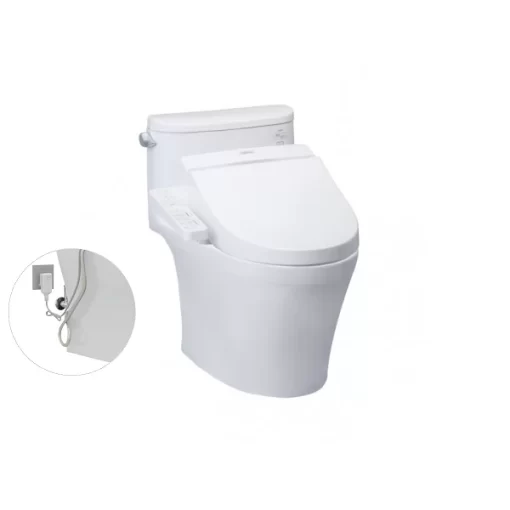 Bồn Cầu Điện Tử TOTO MS887RW7#XW Kèm Nắp Rửa Điện Tử WASHLET Dòng C2 – TCF6631A (220V) - 3