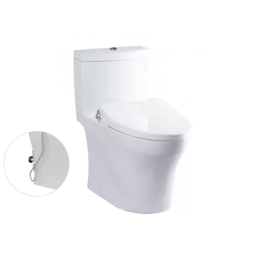 Bồn Cầu TOTO MS889DRE2#XW 1 Khối Nắp Rửa Cơ TCW07S - 3