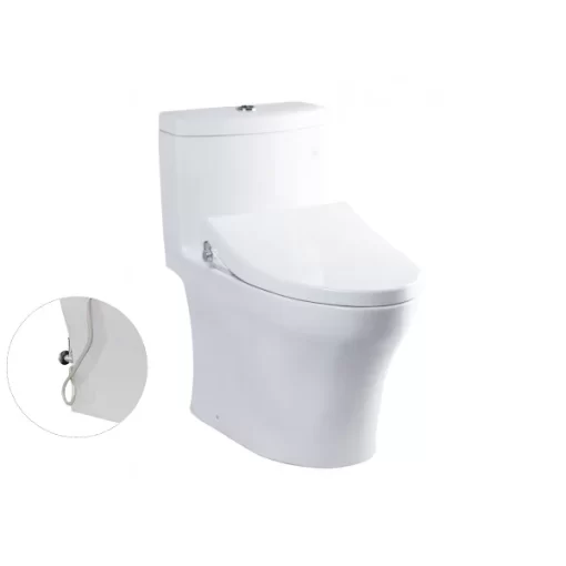 Bồn Cầu TOTO MS889DRE4#XW 1 Khối Nắp Rửa Cơ TCW1211A - 3