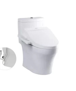 Bồn Cầu Điện Tử TOTO MS889DRW7#XW Kèm Nắp Rửa Điện Tử WASHLET Dòng C2 – TCF6631A (220V) - 5