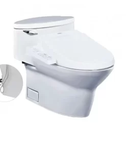 Bồn Cầu Điện Tử TOTO MS904W7#XW Kèm Nắp Rửa Điện Tử WASHLET Dòng C2 – TCF6631A (220V)