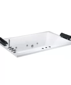 Bồn tắm đôi Massage CAESAR MT7180C Đèn – Không Chân – Không Yếm - 5