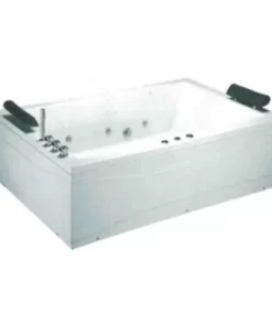 Bồn tắm đôi Massage CAESAR MT7180L/RC Đèn – Chân Yếm - 5