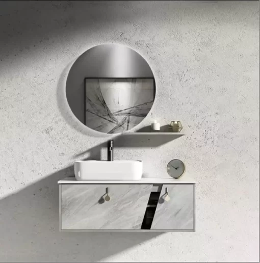 Bộ Tủ Chậu Phòng Tắm MOWOEN MW6651B-80 800mm - 1