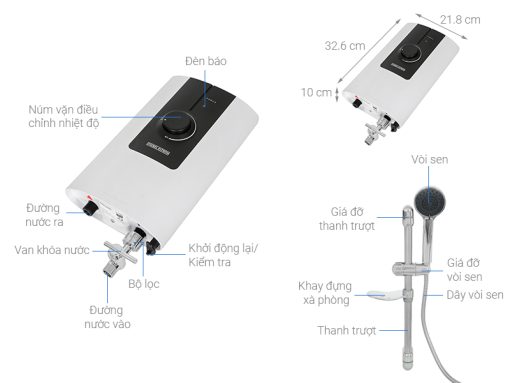 Máy Nước Nóng Trực Tiếp STIEBEL ELTRON WS 45-EC - 3