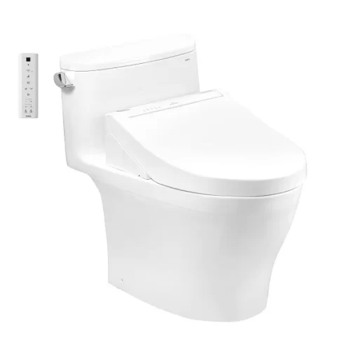 Bồn Cầu Điện Tử TOTO MS887CRW15#XW Kèm Nắp Rửa Điện Tử WASHLET Dòng C5 – TCF24460AAA (220V) - 3