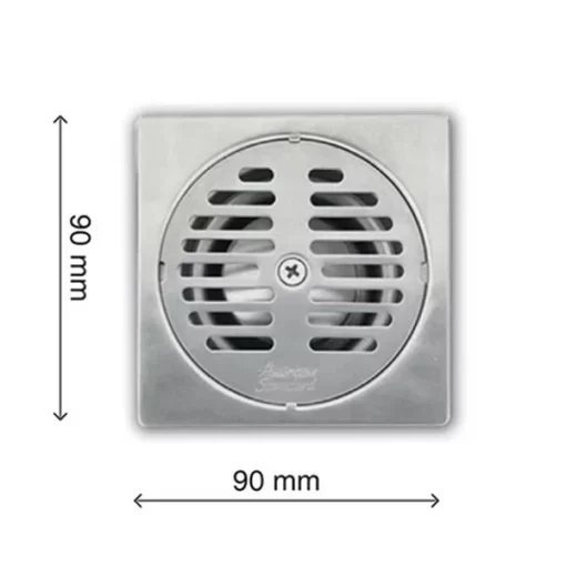 Phễu Thoát Sàn AMERICAN STANDARD A-8200-N Vuông 90mm - 1