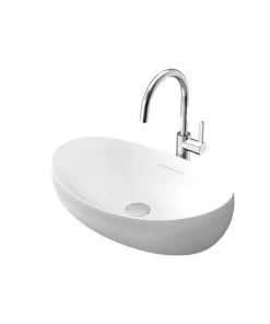 Chậu Rửa Mặt TOTO PJS01WE#MW Đặt Bàn Đá Cẩm Thạch Bóng