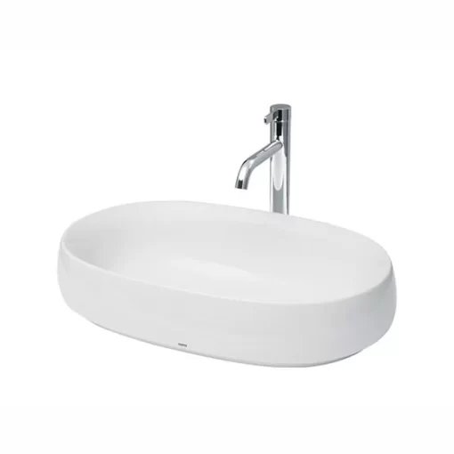 Chậu Rửa Mặt TOTO PJS05WE#MW Đặt Bàn Đá Cẩm Thạch - 1
