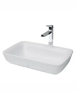 Chậu Rửa Mặt TOTO PJS06WE#MW Đặt Bàn Đá Cẩm Thạch - 5