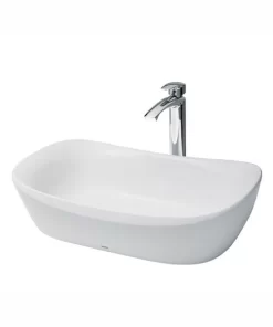 Chậu Rửa Mặt TOTO PJS07WE#MW Đặt Bàn Đá Cẩm Thạch - 6 Chậu Rửa Mặt TOTO PJS07WE#MW Đặt Bàn Đá Cẩm Thạch - 5