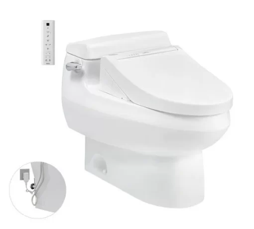 Bồn Cầu Điện Tử TOTO MS688W14#XW Kèm Nắp Rửa Điện Tử WASHLET Dòng C5 – TCF24410AAA (220V) - 1