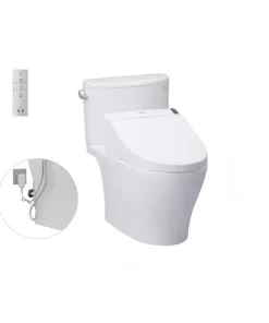 Bồn Cầu Điện Tử TOTO CS767RW6#XW Kèm Nắp Rửa Điện Tử WASHLET Dòng C5 – TCF6531Z (220V) - 7