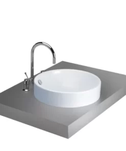 Chậu Rửa Lavabo COTTO C00027 Đặt Bàn Kháng Khuẩn - 6 Chậu Rửa Lavabo COTTO C00027 Đặt Bàn Kháng Khuẩn - 5