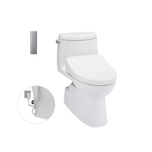 Bồn Cầu Điện Tử TOTO MS905W11#XW Kèm Nắp Rửa Điện Tử WASHLET Dòng S7 – TCF4911Z (220V) - 3