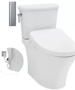 Bồn Cầu Điện Tử TOTO CS986GW11#XW Kèm Nắp Rửa Điện Tử WASHLET Dòng S7 – TCF4911Z (220V)