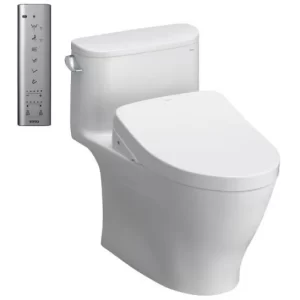 Bồn Cầu Điện Tử TOTO MS887CRW12#XW Kèm Nắp Rửa Điện Tử WASHLET (Loại Giấu Dây) Dòng S7 – TCF4911EZ (220V) - 9