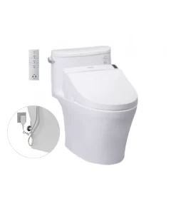 Bồn Cầu Điện Tử TOTO MS887RW6#XW Kèm Nắp Rửa Điện Tử WASHLET Dòng C5 – TCF6531Z (220V) - 7