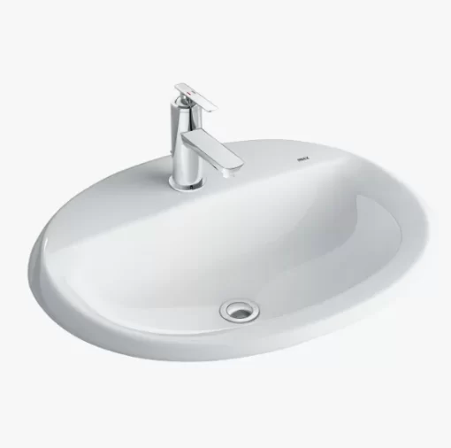 Chậu Rửa Lavabo INAX L-2395V Dương Vành - 1