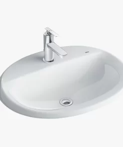 Chậu Rửa Lavabo INAX L-2395V Dương Vành - 8 Chậu Rửa Lavabo INAX L-2395V Dương Vành - 7