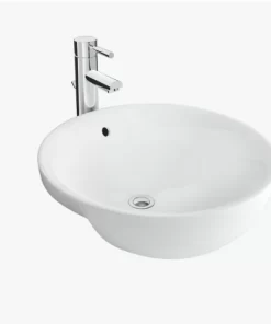 Chậu Rửa Lavabo INAX AL-333V Bán Âm Bàn Aqua Ceramic - 7